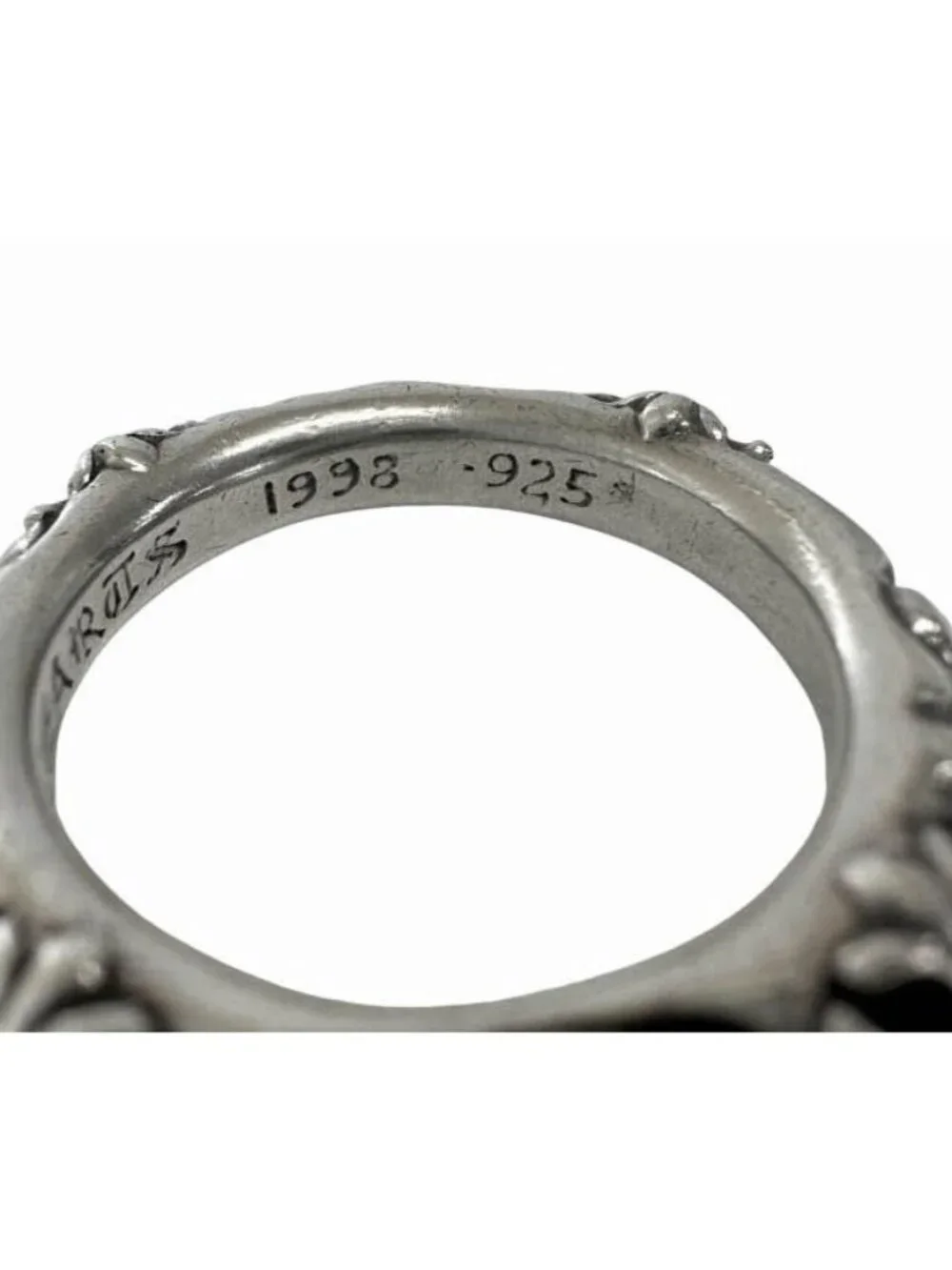 Chrome Hearts Sbt Band Ring 925 Sterling Silver